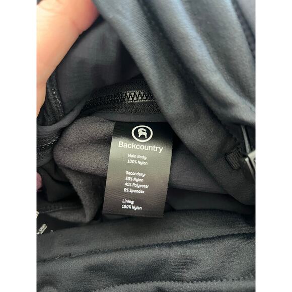 Backcountry Wolverine Cirque 3/4 Insulated Pants Womens small blk full side zip - Picture 5 of 5